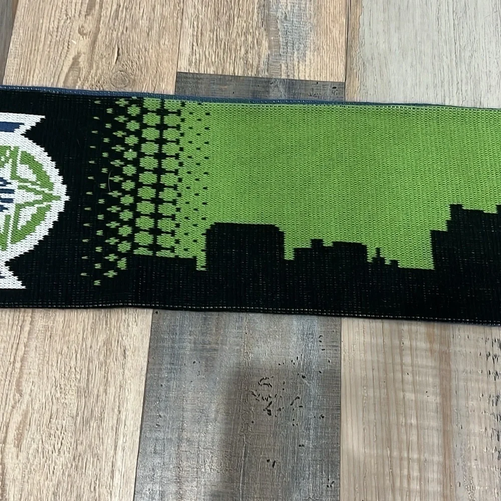 Oklahoma City Energy FC Soccer Scarf Sports Scarf Blue Black Green W7” L61”